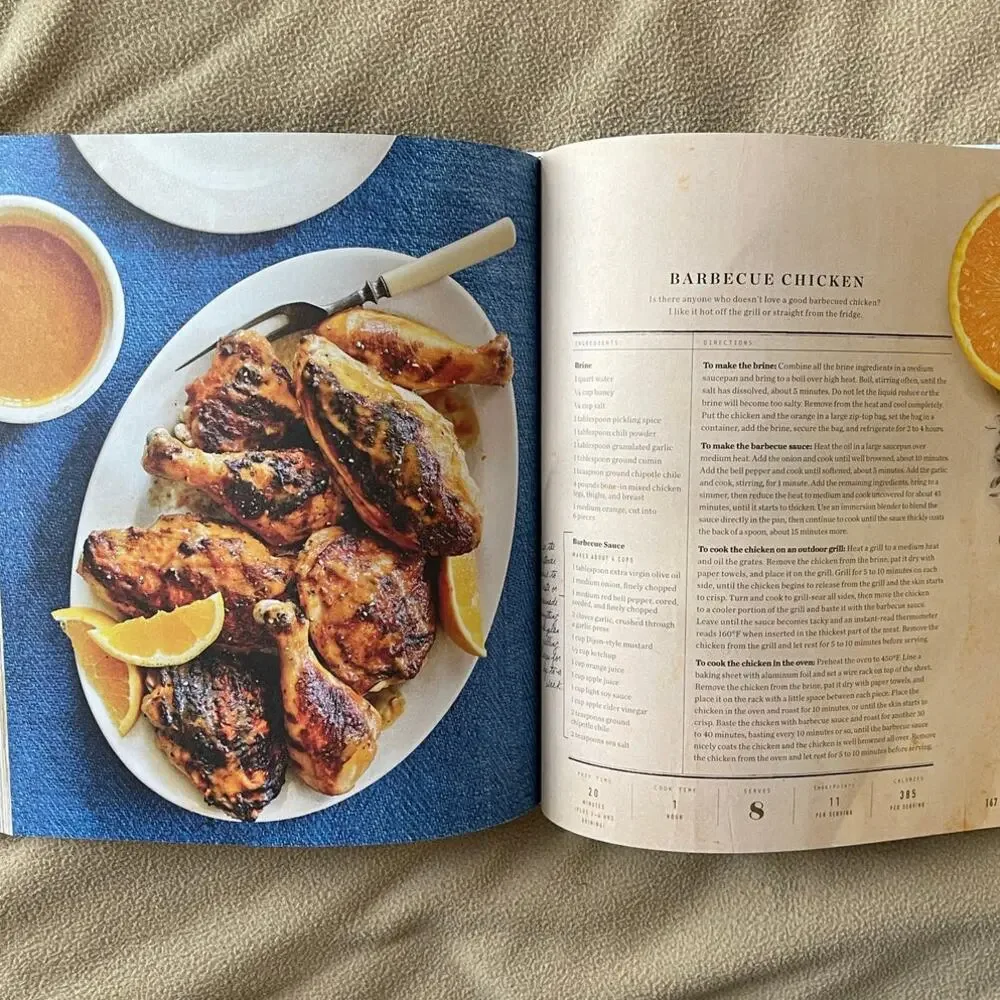 Food Health & Happiness by Oprah Winfrey Hardcover Cookbook Great Recipes WW